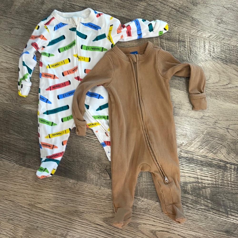 Old Navy Zip Up Pajamas